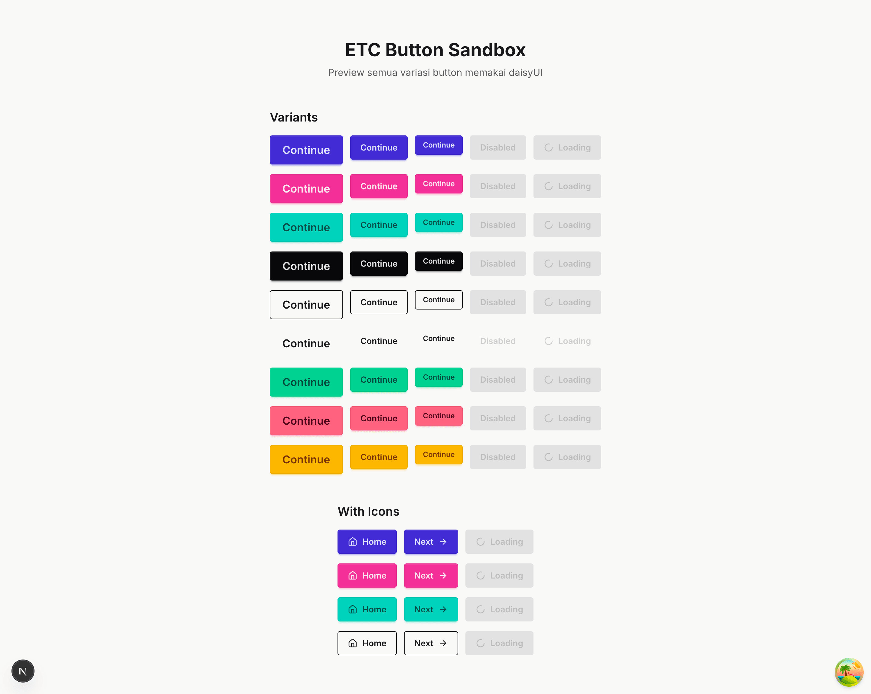 Button Sandbox