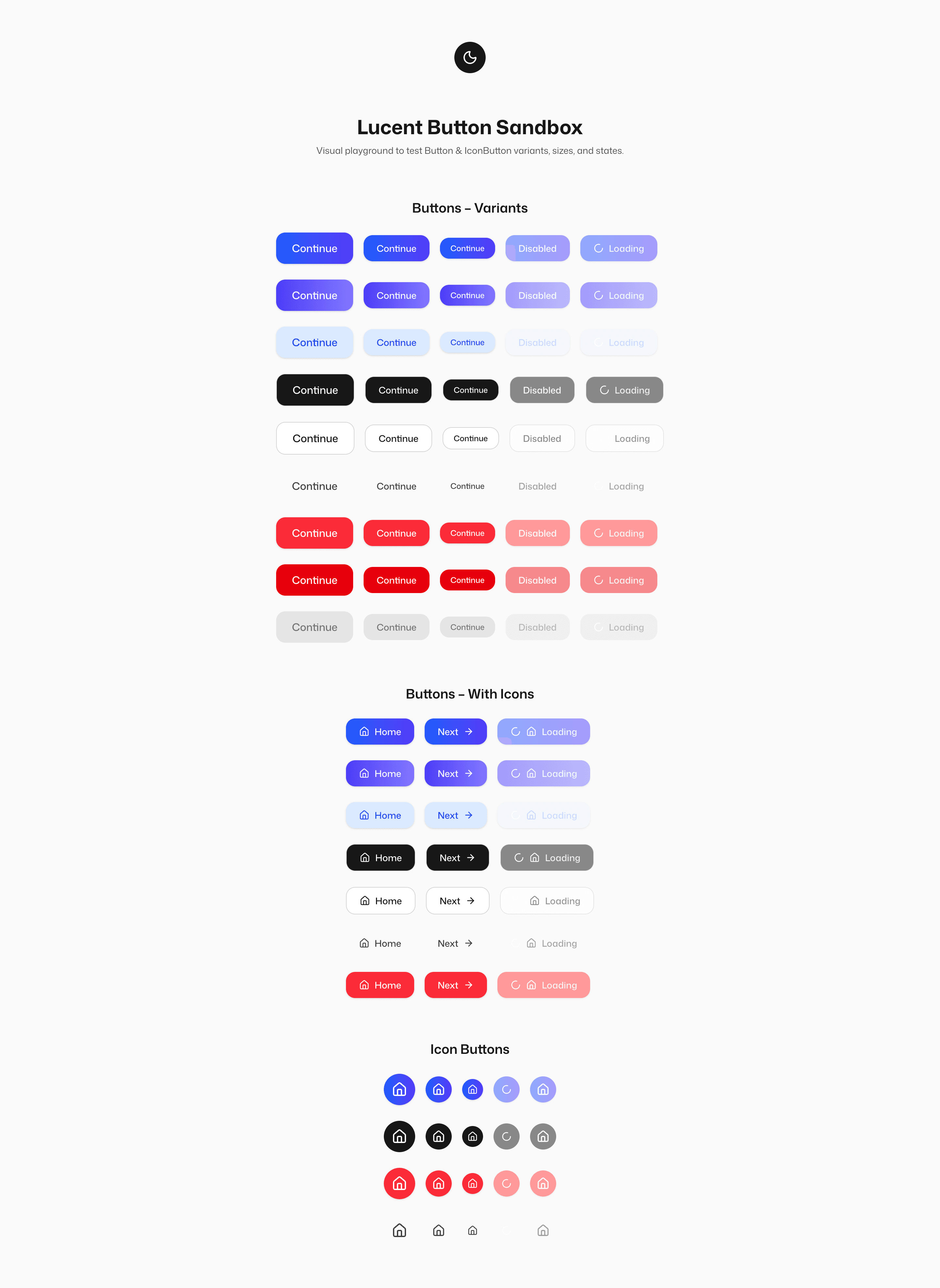 Button Sandbox
